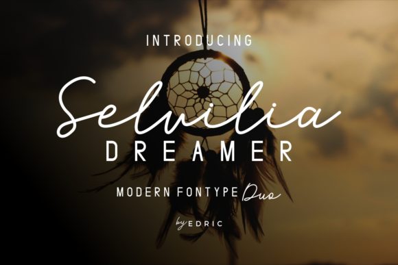 Selvilia Dreamer Font Poster 1