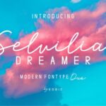 Selvilia Dreamer Font Poster 2