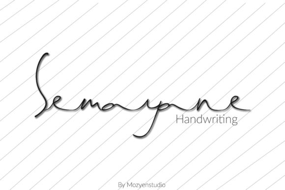 Semayane Font Poster 1