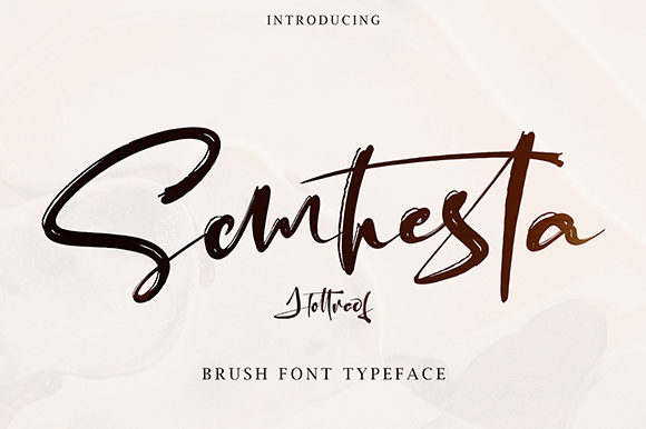 Semhesta Font Poster 1