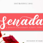 Senada Font Poster 1