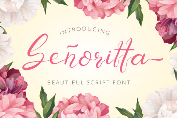 Senoritta Font Poster 1