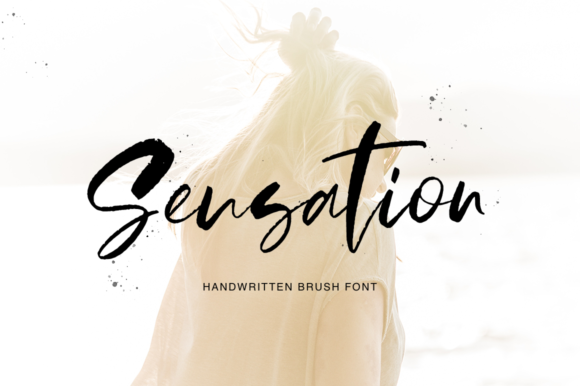 Sensation Font Poster 1