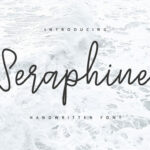 Seraphine Font Poster 1