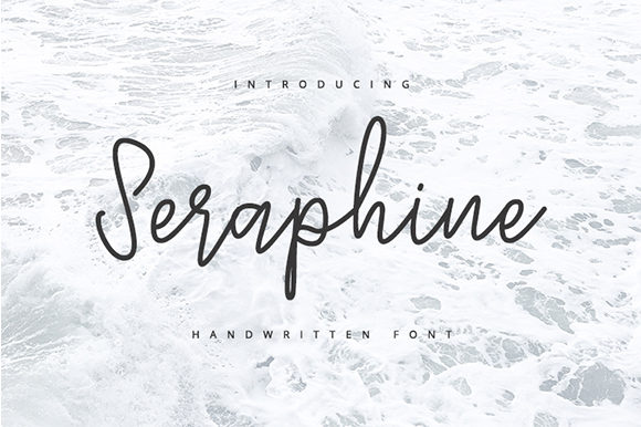 Seraphine Font Poster 1