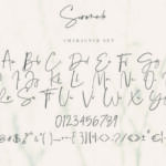 Serenade Script Font Poster 7