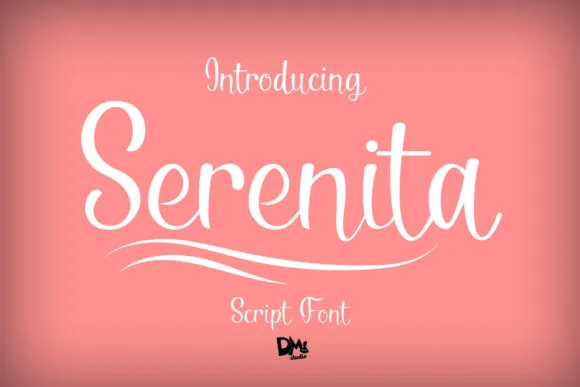Serenita Font Poster 1