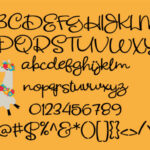 Seriously Font Poster 2