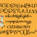 Seriously Font Poster 2