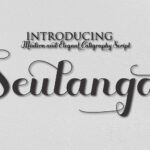 Seulanga Font Poster 1