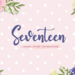 Seventeen Font Poster 1