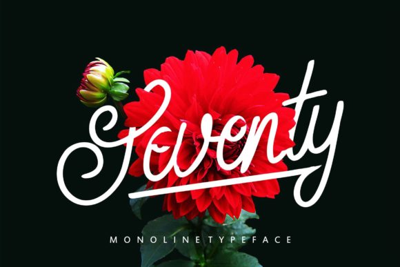 Seventy Font Poster 1