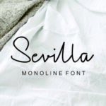 Sevilla Font Poster 1