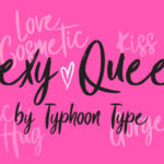 Sexy Queen Font Poster 1
