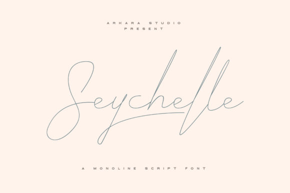 Seychelle Font Poster 1