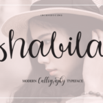 Shabila Font Poster 1