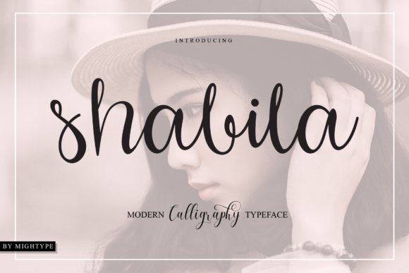 Shabila Font Poster 1