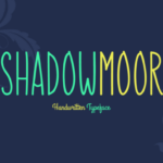 Shadowmoor Font Poster 1