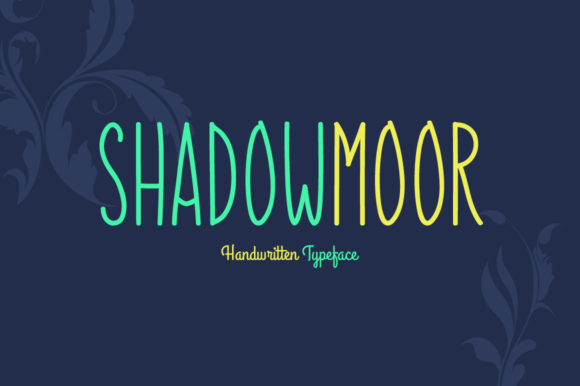 Shadowmoor Font Poster 1