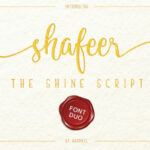 Shafeer Duo Font Poster 1