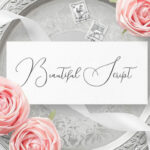 Shailene Script Font Poster 2