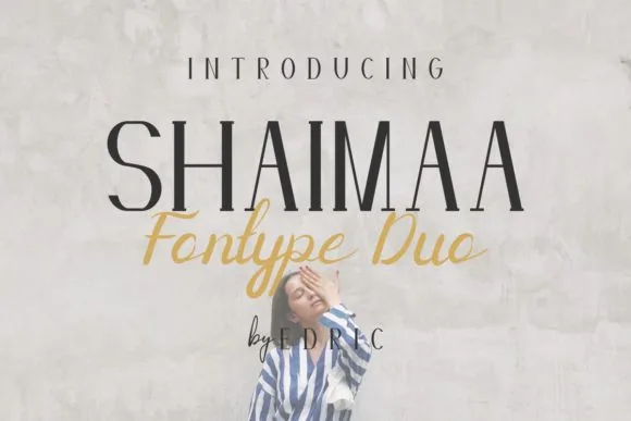 Shaimaa Font Shaimaa Font Poster 1