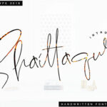 Shaittaqur Font Poster 1