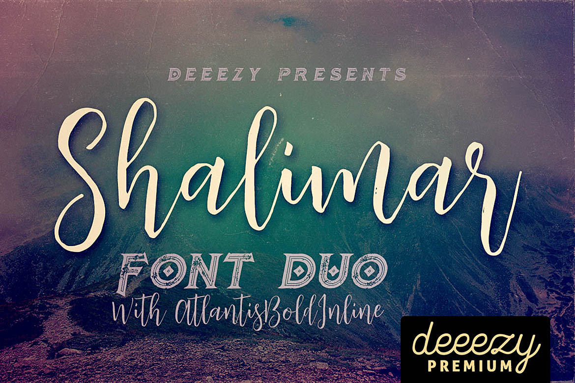 Shalimar Font Duo Font