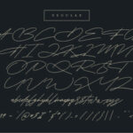 Shaloems Font Poster 9