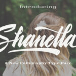 Shanella Font Poster 1