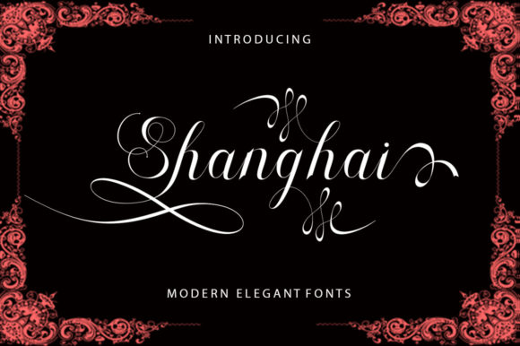 Shanghai Font Poster 1