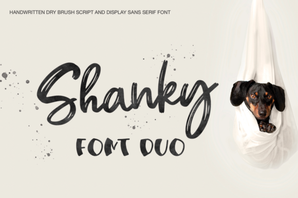 Shanky Font Poster 1