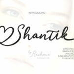 Shantik Font Poster 1