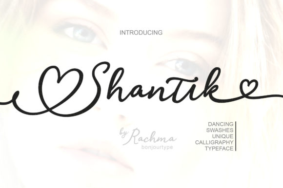 Shantik Font Poster 1