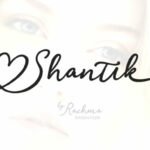 Shantik Font Poster 7