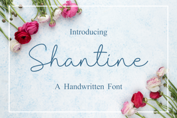 Shantine Font Poster 1