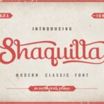 Shaquilla Font Poster 1