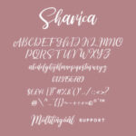 Sharica Font Poster 5
