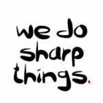 Sharp Things Font Poster 3