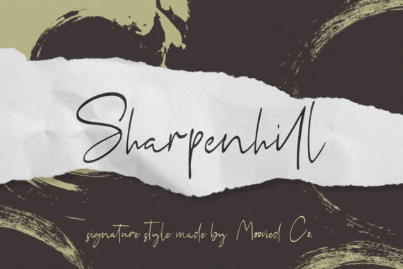 Sharpenhill Font