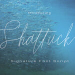 Shattuck Font Poster 1