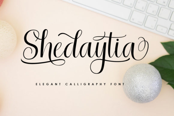 Shedaytia Font Poster 1