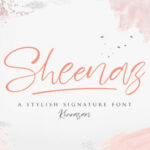 Sheenaz Font Poster 1