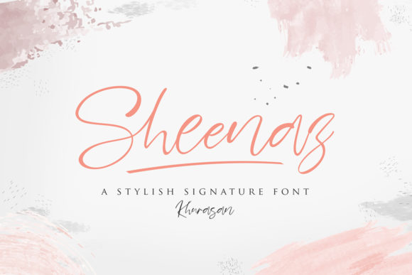 Sheenaz Font Poster 1
