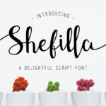 Shefilla Font Poster 1