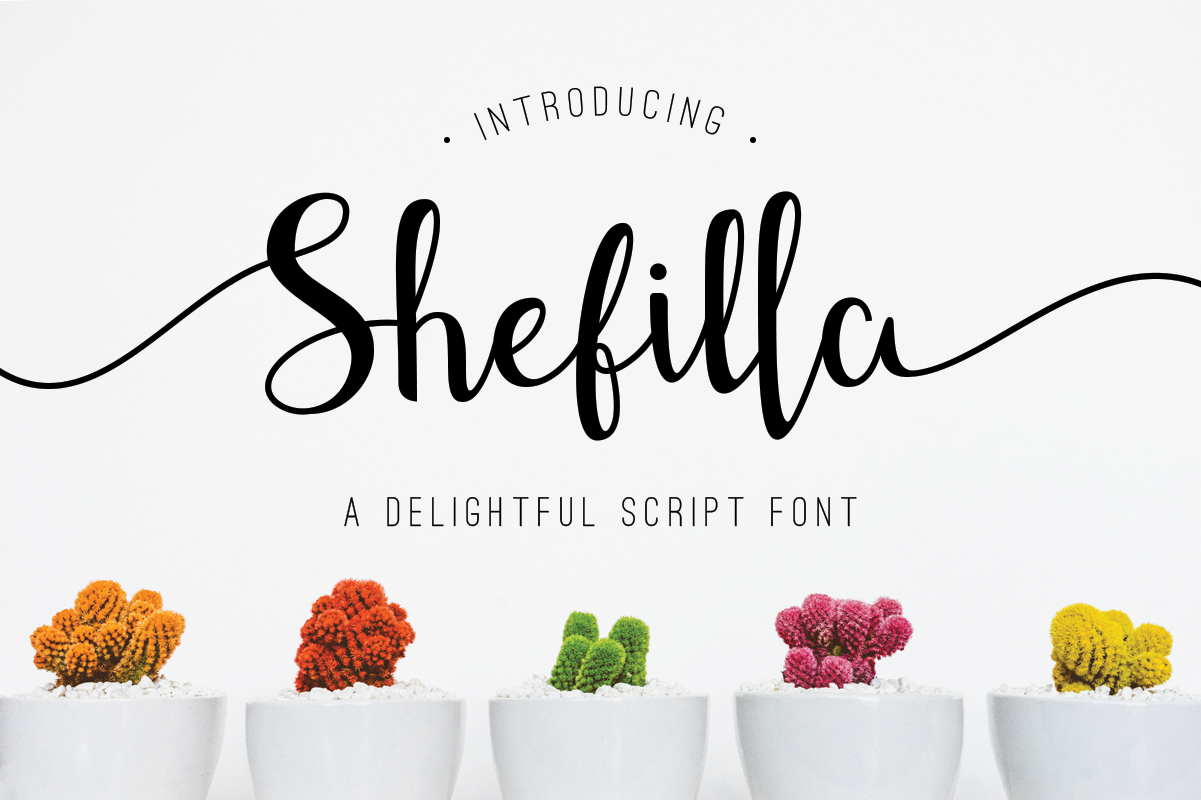 Shefilla Font Poster 1