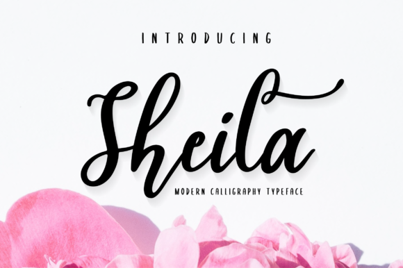 Sheila Script Font Poster 1