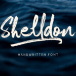 Shelldon Font Poster 1