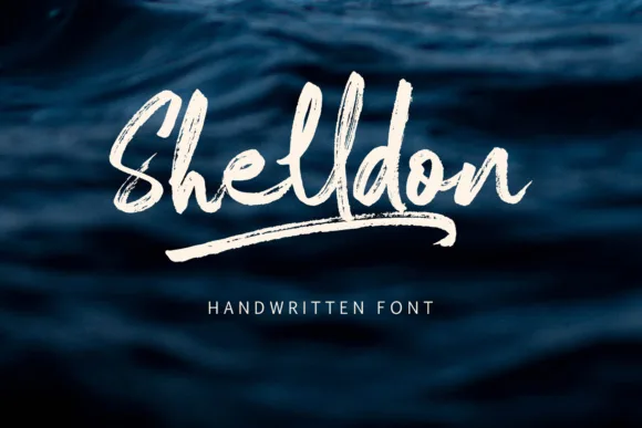 Shelldon Font Shelldon Font Poster 1