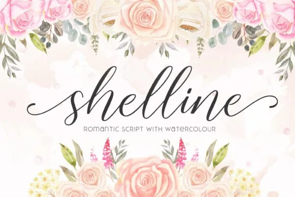 Shelline Font Poster 1
